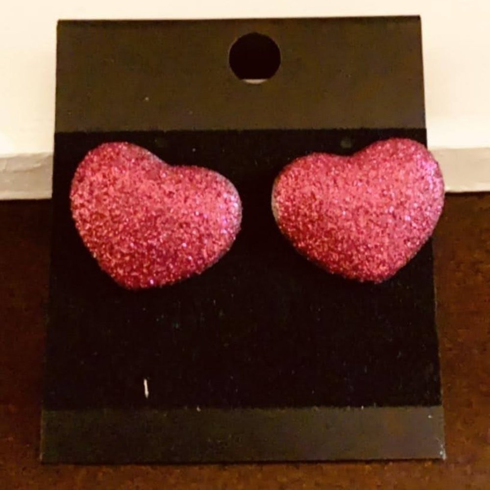 Handmade Heart Earrings
